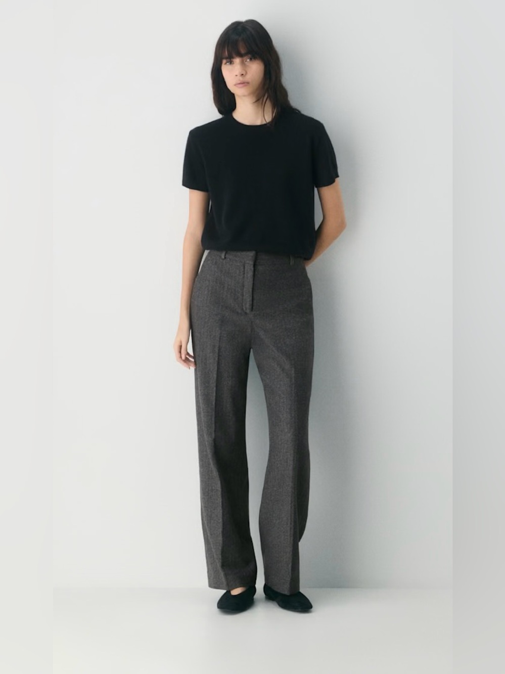 NWOT Babaton By Aritzia Wool Agency Pant